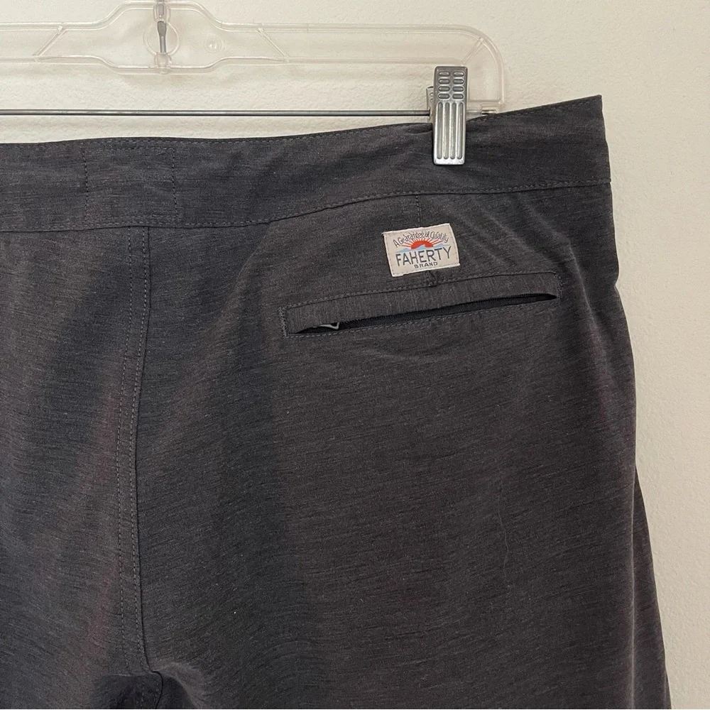 Faherty Heather Performance All Day Shorts